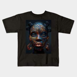 tribal design 5 Kids T-Shirt